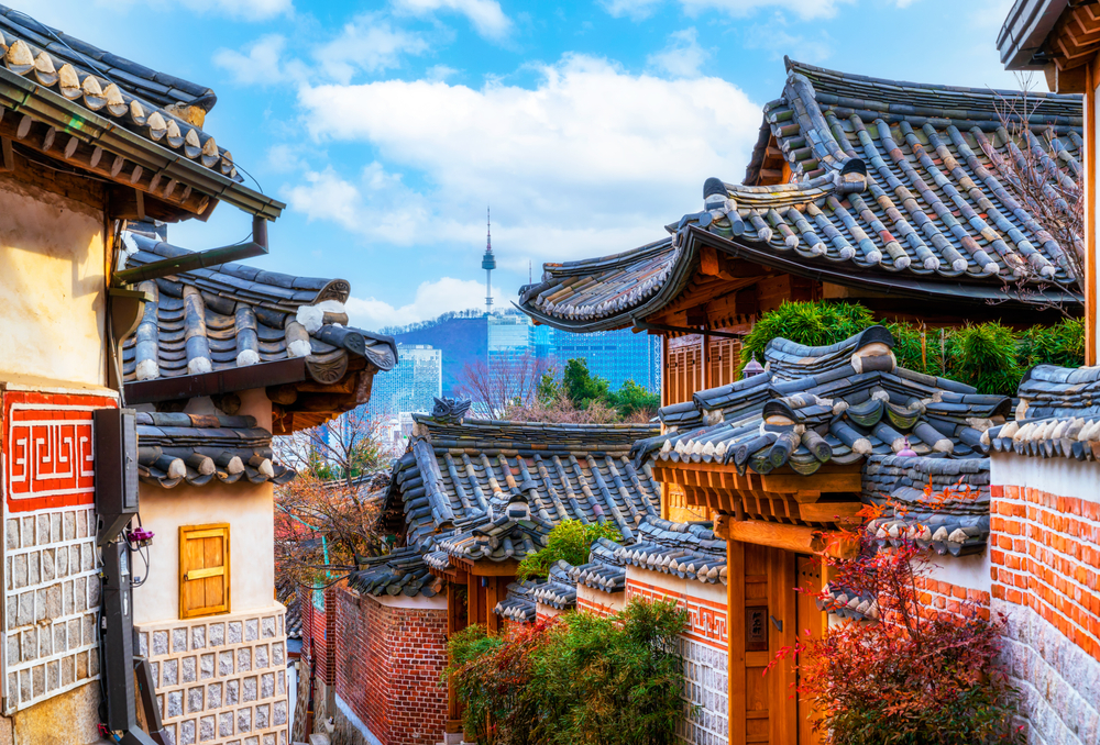 Traditional village in Korea